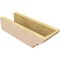 Ekena Millwork 6in. W x 4in. H x 16in. L Ridgewood Woodgrain TimberThane Rafter Tail, Primed Tan RFTUR06X04X16RIDRCPR - alternate 5
